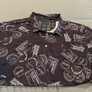 Men’s whisky barrel polo